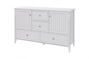 Мэгги Комод 2 двери 4 ящика Белый в Лангепасе - langepas.mebel-tymen.ru | фото