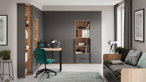 Набор детской мебели «Порто» №8 Яблоня Беллуно, Графит софт в Лангепасе - langepas.mebel-tymen.ru | фото