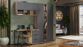 Набор детской мебели «Порто» №9 Яблоня Беллуно, Графит софт в Лангепасе - langepas.mebel-tymen.ru | фото