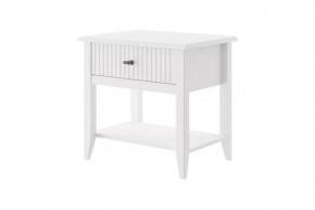 Никеа Тумба прикроватная Белый в Лангепасе - langepas.mebel-tymen.ru | фото