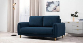 Оникс Диван-кровать Ocean 017 (синий) арт. ТД 208 в Лангепасе - langepas.mebel-tymen.ru | фото