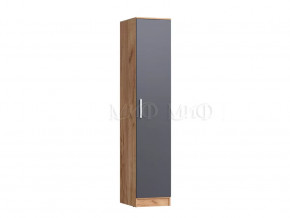 Пенал Мартина ЛДСП Графит, Дуб крафт в Лангепасе - langepas.mebel-tymen.ru | фото