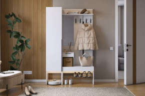 Прихожая Баско К3 белое дерево в Лангепасе - langepas.mebel-tymen.ru | фото