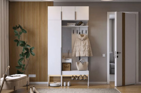 Прихожая Баско К4 белое дерево в Лангепасе - langepas.mebel-tymen.ru | фото