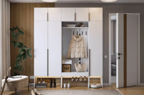 Прихожая Баско К7 белое дерево в Лангепасе - langepas.mebel-tymen.ru | фото