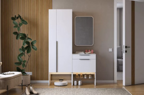 Прихожая Баско К8 белое дерево в Лангепасе - langepas.mebel-tymen.ru | фото