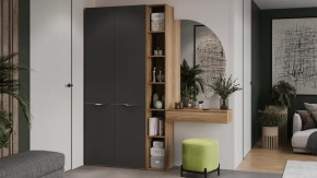 Прихожая «Глосс» №1 Яблоня Беллуно, Стекло Графит матовый в Лангепасе - langepas.mebel-tymen.ru | фото