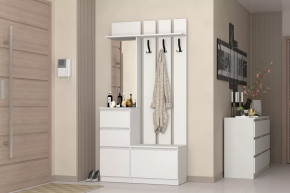 Прихожая Хилтон Белый в Лангепасе - langepas.mebel-tymen.ru | фото