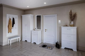 Прихожая модульная Грация Белая в Лангепасе - langepas.mebel-tymen.ru | фото