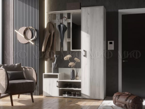 Прихожая Визит Дуб Крафт Белый в Лангепасе - langepas.mebel-tymen.ru | фото