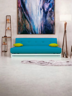 Прямой диван манго 1 Нео Азуре/Подушки Нео Эппл в Лангепасе - langepas.mebel-tymen.ru | фото