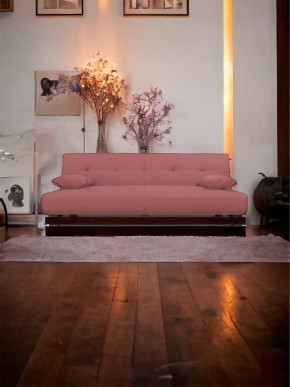 Прямой диван манго 1 Савана Даймроуз/Планки орех в Лангепасе - langepas.mebel-tymen.ru | фото