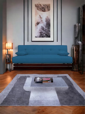 Прямой диван манго 1 Савана Деним/Планки орех в Лангепасе - langepas.mebel-tymen.ru | фото