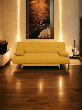 Прямой диван манго 2 Савана Елоу в Лангепасе - langepas.mebel-tymen.ru | фото