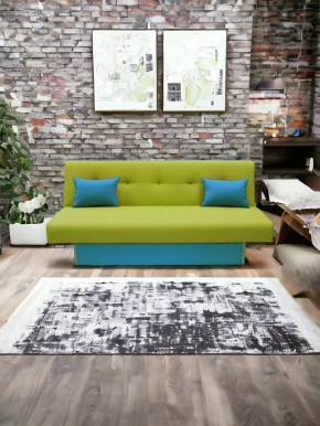 Прямой диван манго 4 Нео Эппл/Подушки Нео Азуре в Лангепасе - langepas.mebel-tymen.ru | фото