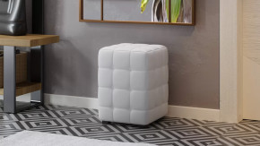 Пуф «Аристо» к/з Гольф белый в Лангепасе - langepas.mebel-tymen.ru | фото
