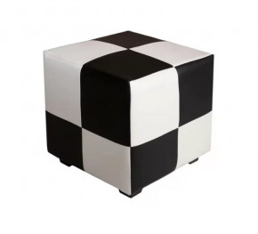 Пуф детский квадратный Марио (черно-белый) в Лангепасе - langepas.mebel-tymen.ru | фото