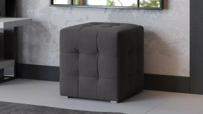 Пуф Тип 1 Велюр Графит в Лангепасе - langepas.mebel-tymen.ru | фото