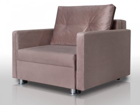 Кресло-кровать Реал 80 с подлокотниками коричневый в Лангепасе - langepas.mebel-tymen.ru | фото