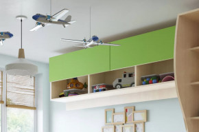 Секция навесная "Киви" №5 в Лангепасе - langepas.mebel-tymen.ru | фото