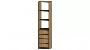 Серия Бостон Стеллаж 4 ящика дуб вотан в Лангепасе - langepas.mebel-tymen.ru | фото