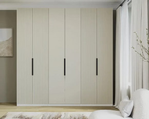 Шкаф 2250 Капучино нубук Аква в Лангепасе - langepas.mebel-tymen.ru | фото