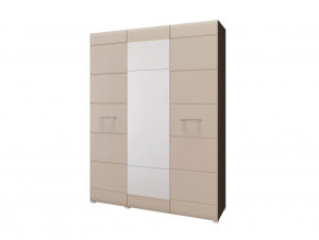 Шкаф 3-х створчатый Ненси Венге-Капучино в Лангепасе - langepas.mebel-tymen.ru | фото