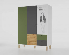 Шкаф 3-х створчатый "Story" (Пушкин) в Лангепасе - langepas.mebel-tymen.ru | фото