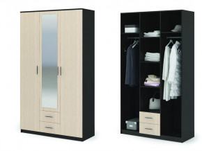 Шкаф 3х створчатый Гармония ШК 601 М в Лангепасе - langepas.mebel-tymen.ru | фото