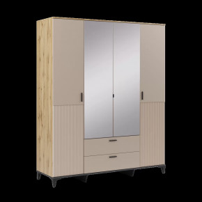 Шкаф 4-х дверный с ящиками Дюна №2 в Лангепасе - langepas.mebel-tymen.ru | фото
