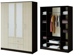 Шкаф 4-х створчатый Фиеста венге/лоредо в Лангепасе - langepas.mebel-tymen.ru | фото