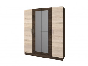 Шкаф четырехстворчатый Леси Кантербери-Сономо в Лангепасе - langepas.mebel-tymen.ru | фото