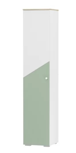 Шкаф для белья Банни НМ 041.43 Меренга/Макарун в Лангепасе - langepas.mebel-tymen.ru | фото