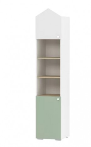Шкаф для книг Банни НМ 041.44 Меренга/Макарун в Лангепасе - langepas.mebel-tymen.ru | фото
