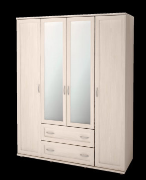 Шкаф для одежды 4-х дверный «Ника-Люкс» №19 в Лангепасе - langepas.mebel-tymen.ru | фото