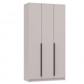 Шкаф для одежды 67.12 Брандо 3-х дверный МДФ Кашемир (h2400) в Лангепасе - langepas.mebel-tymen.ru | фото