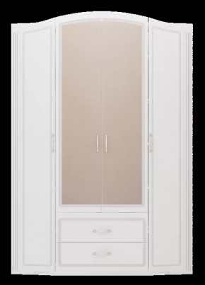 Шкаф для одежды четырехдверный с зеркалом «Виктория» №2 в Лангепасе - langepas.mebel-tymen.ru | фото