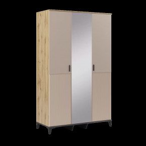 Шкаф для одежды и белья с зеркалом Дюна №1 в Лангепасе - langepas.mebel-tymen.ru | фото