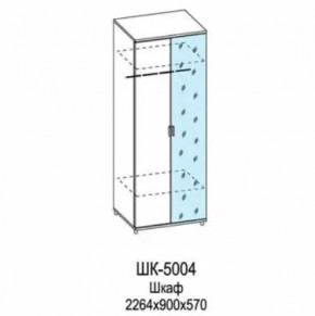 Шкаф для одежды и белья ШК-5004 Грейс в Лангепасе - langepas.mebel-tymen.ru | фото