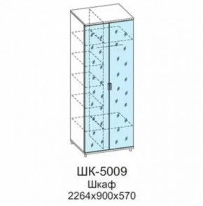 Шкаф для одежды и белья ШК-5009 Грейс в Лангепасе - langepas.mebel-tymen.ru | фото