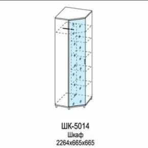Шкаф для одежды и белья ШК-5014 Грейс в Лангепасе - langepas.mebel-tymen.ru | фото