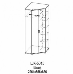 Шкаф для одежды и белья ШК-5015 Грейс в Лангепасе - langepas.mebel-tymen.ru | фото