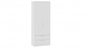 Шкаф для одежды «Марли» Белый в Лангепасе - langepas.mebel-tymen.ru | фото