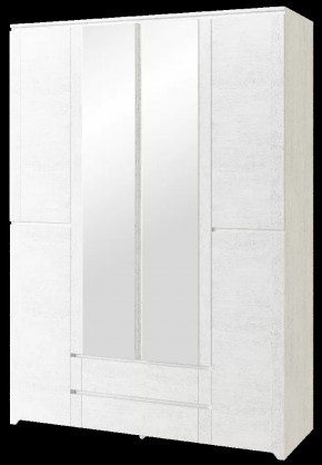 Шкаф для одежды с ящиками 4-х двер. «Твист» №15 в Лангепасе - langepas.mebel-tymen.ru | фото