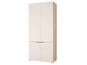 Шкаф двухстворчатый Анталия Сонома-Белый софт в Лангепасе - langepas.mebel-tymen.ru | фото