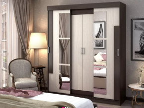 Шкаф-купе Фея Венге/Дуб белфорт в Лангепасе - langepas.mebel-tymen.ru | фото