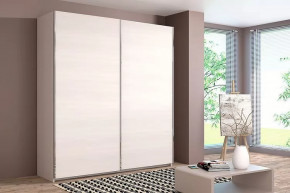 Шкаф-купе Иннэс-5 двухдверный 2000 мм Бодега белая в Лангепасе - langepas.mebel-tymen.ru | фото