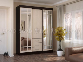 Шкаф-купе Маэстро Миф Дуб беленый-венге в Лангепасе - langepas.mebel-tymen.ru | фото