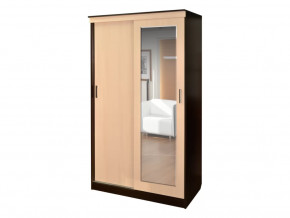 Шкаф-купе ПШ-1.2 М 1148 Венге/Дуб молочный в Лангепасе - langepas.mebel-tymen.ru | фото