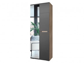 Шкаф Наоми ШК-22 графит нубук в Лангепасе - langepas.mebel-tymen.ru | фото